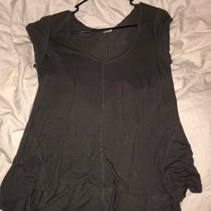 Short sleeve tunic style shirt